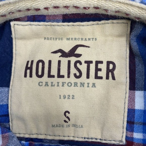 Hollister Mens Button Up Hoodie Shirt - Picture 2 of 5